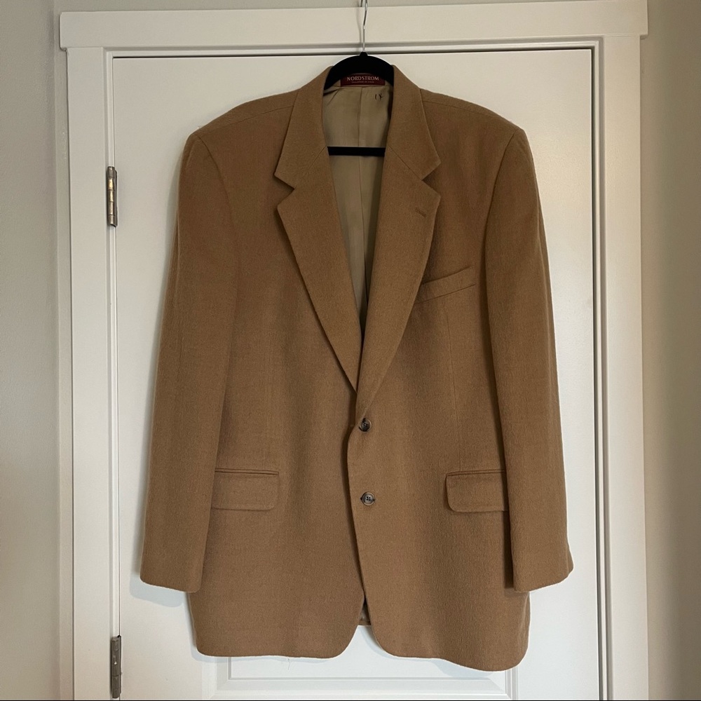 Vintage Nordstrom Camel Oversized Blazer